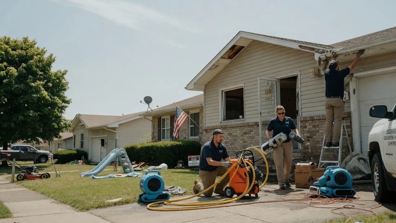 Water Damage Restoration in Pleasant Lake, IN near me